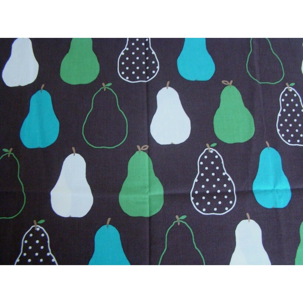 Pear Fabric Piece Fruit Basket Fall Robert Kaufman Japan 18 x 44in Remnant Craft